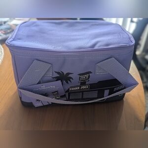 Trader Joe's Purple Insulated Bag